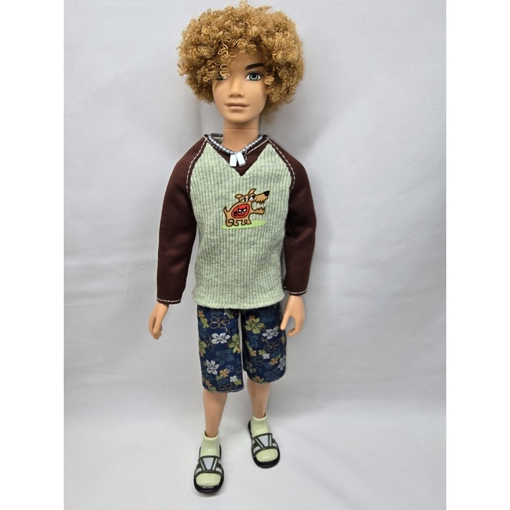 Mattel My Scene Bryant Doll Articulated Rooted Curly Hair Original Clothing